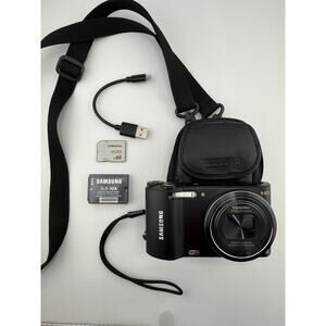 Samsung WB150F 14.2MP Wi-Fi Digital Camera 18x Zoom + Battery, SD Card, Case